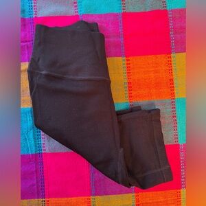 J. Crew Black Ribbed Biker Shorts